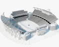 Williams-Brice Stadium 3D 모델 