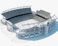 Williams-Brice Stadium Modello 3D