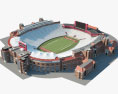 Doak Campbell Stadium 3D-Modell