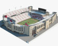 Donald W. Reynolds Razorback Stadium Modello 3D