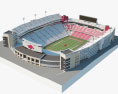 Donald W. Reynolds Razorback Stadium 3Dモデル