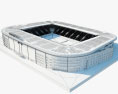 Estádio Sinobo Modelo 3d