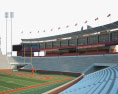Memorial Stadium Clemson 3D 모델 