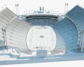 Memorial Stadium Clemson 3D-Modell