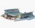 Memorial Stadium Clemson Modelo 3d