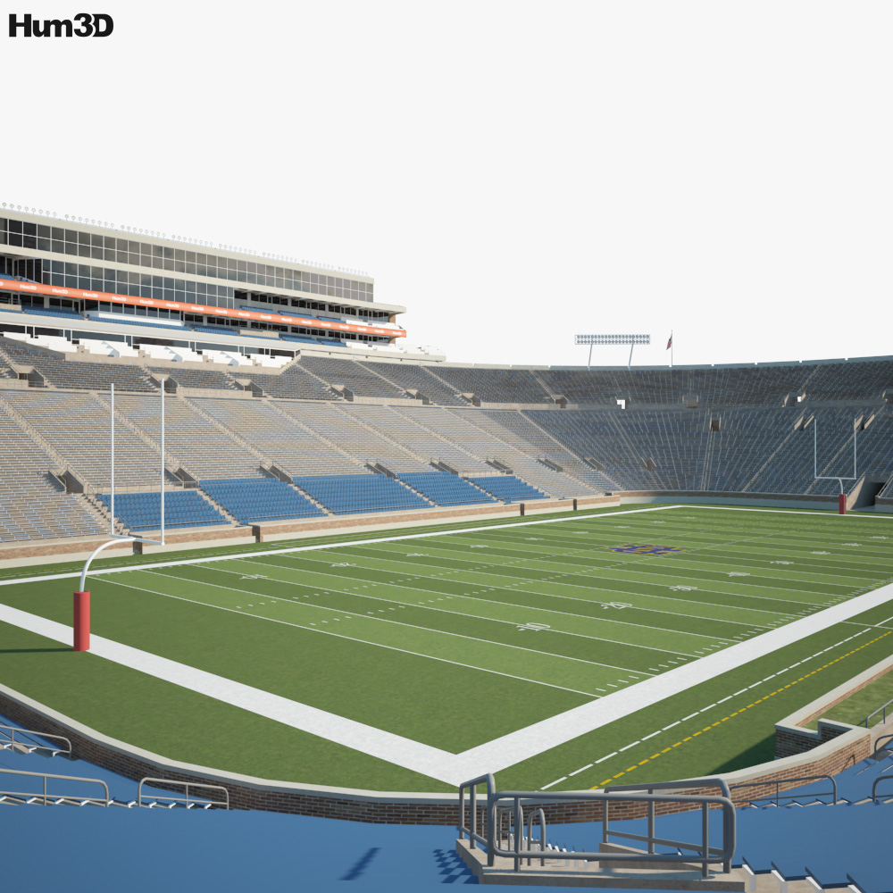 Notre Dame Stadium 3D model