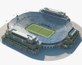 Notre Dame Stadio Modello 3D