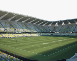 North Queensland Stadium 3D model
