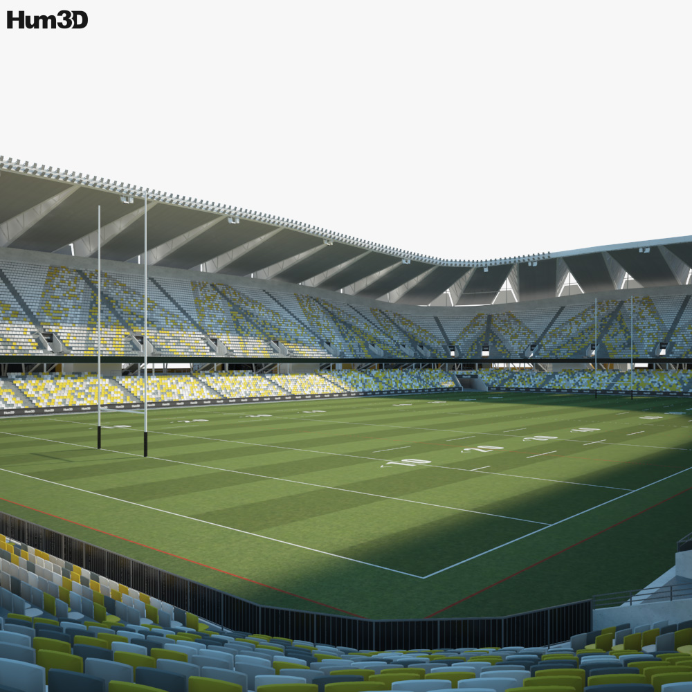 North Queensland Stadium Modèle 3D