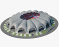Стадион Первого мая 3D модель
