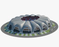 Стадион Первого мая 3D модель