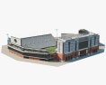 Kinnick Stadium 3D-Modell