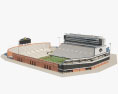 Kinnick Stadium Modello 3D