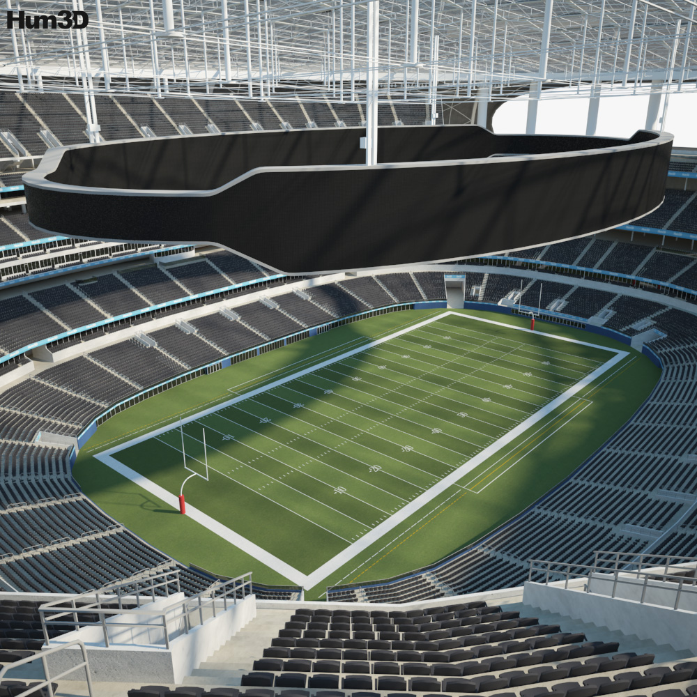 SoFi Stadium Los Angeles USA 3D Model – Genius&Gerry