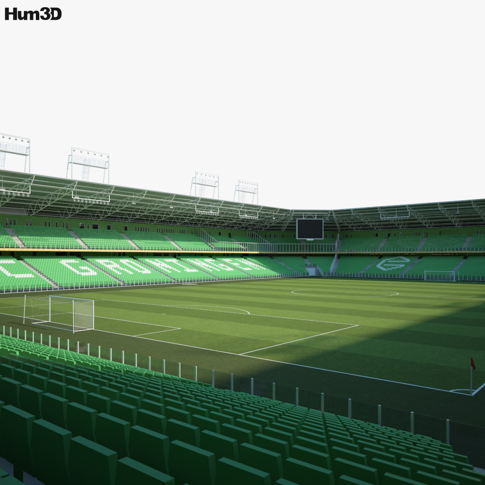 Noordlease Stadion Modelo 3D