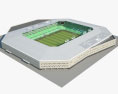 Euroborg Stadium 3d model