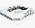 Hitachi Capital Mobility Stadion 3D-Modell