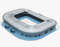 Murrayfield Stadium 3D-Modell