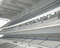 Husky Stadium 3Dモデル