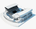 Husky Stadium 3D модель