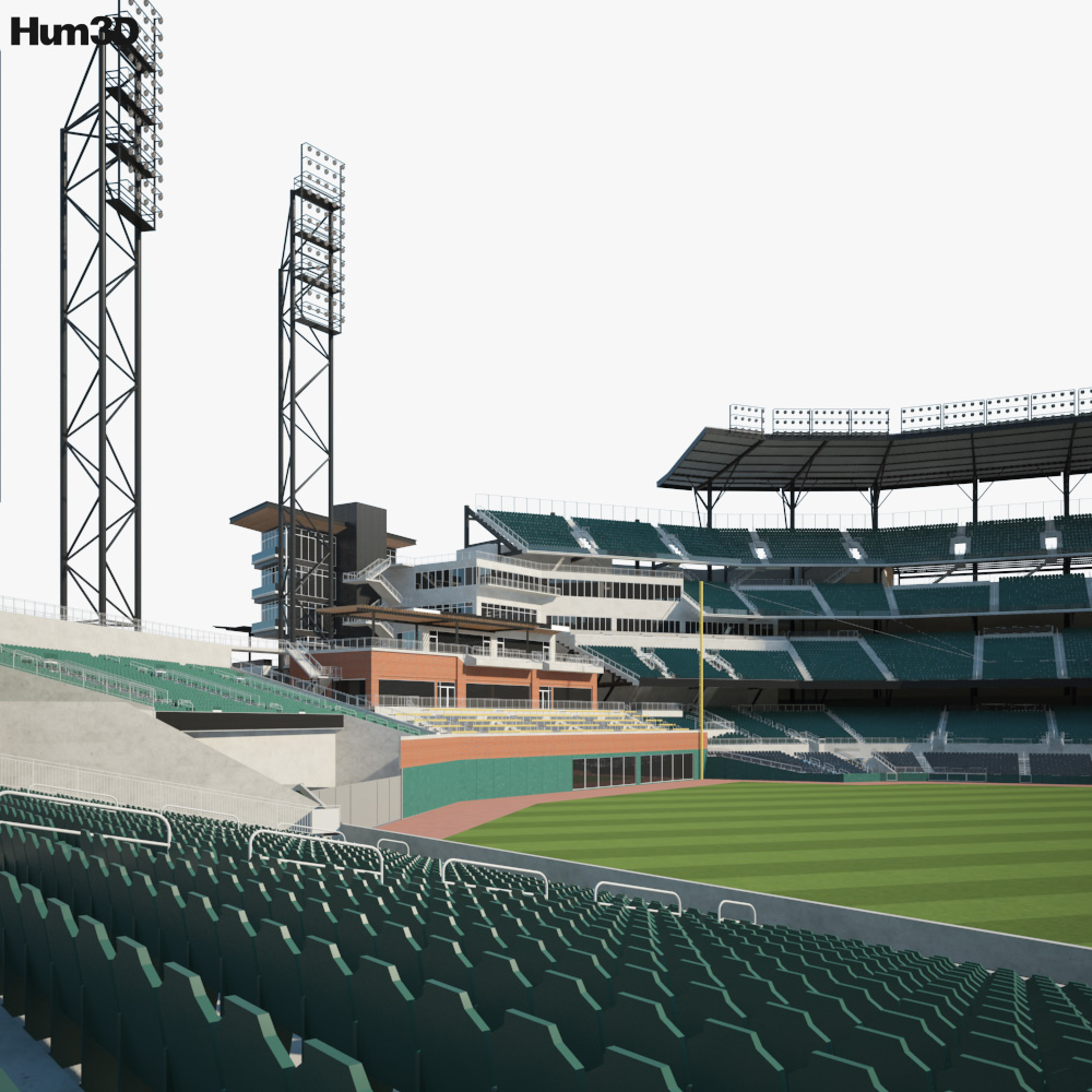 Truist Park Atlanta Braves 3D Replica Stadium