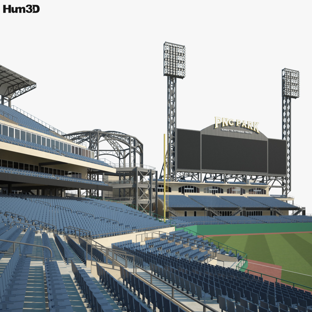 Pittsburgh Pirates PNC Park 3D Wood Stadium Replica — 3D WOOD MAPS - BELLA  MAPS