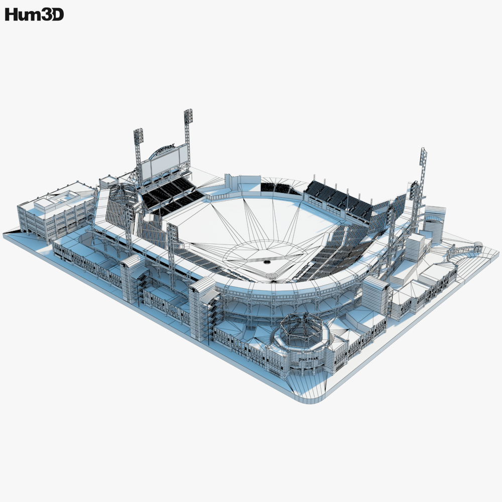 Pittsburgh Pirates PNC Park 3D Wood Stadium Replica — 3D WOOD MAPS - BELLA  MAPS