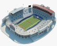 Vaught-Hemingway Stadium 3D 모델 