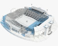 Vaught-Hemingway Stadium 3Dモデル