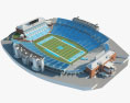 Kenan Memorial Stadium 3D модель