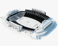 Kenan Memorial Stadium 3d model