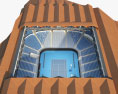 Margaret Court Arena Modello 3D