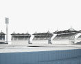 M.A. Chidambaram Stadium 3d model
