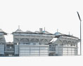 Стадіон Чідамбарам 3D модель