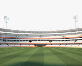 Rajiv Gandhi International Cricket Stadium 3D model