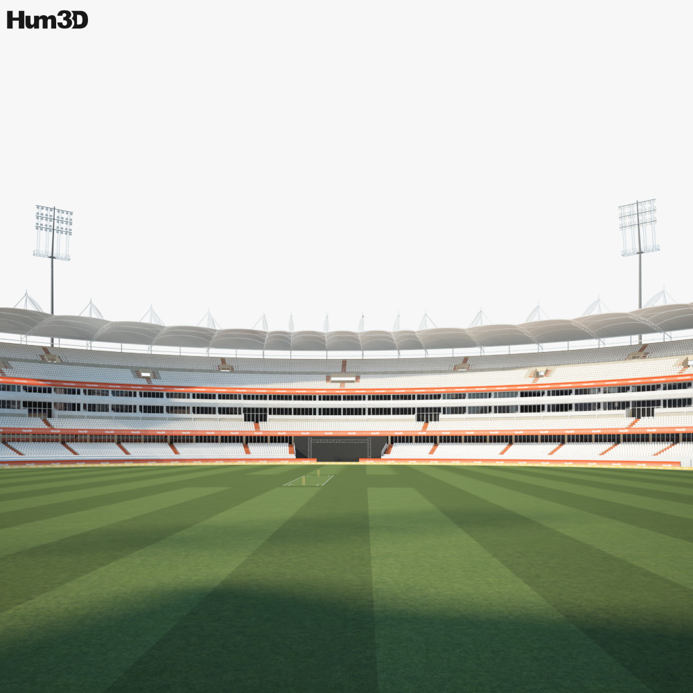 Rajiv Gandhi International Cricket Stadium 3D model