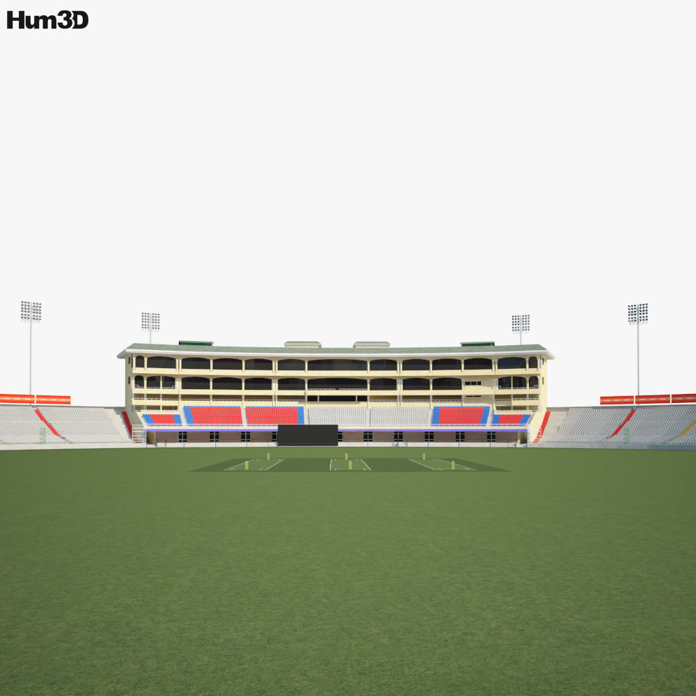 Punjab Cricket Association Stadium 3D model