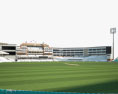 Oval Cricket Ground 3d model