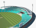 Oval Cricket Ground Modèle 3d