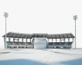 Sir Vivian Richards Stadium 3d model