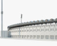Gaddafi Stadium 3d model