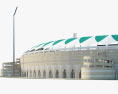 Ekana Cricket Stadium Modello 3D