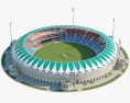 Ekana Cricket Stadium Modelo 3d