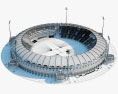 Ekana Cricket Stadium 3Dモデル