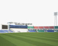Стадион имени Зохура Ахмеда Чоудхури 3D модель