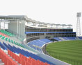 Zahur Ahmed Chowdhury Stadium Modello 3D