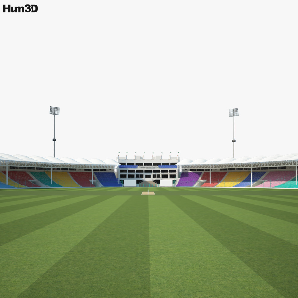 National Bank Cricket Arena 3D model