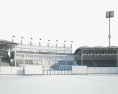 National Bank Cricket Arena Modello 3D
