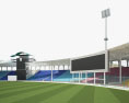 National Bank Cricket Arena Modello 3D