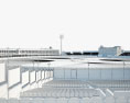 Sawai Mansingh Stadium 3Dモデル